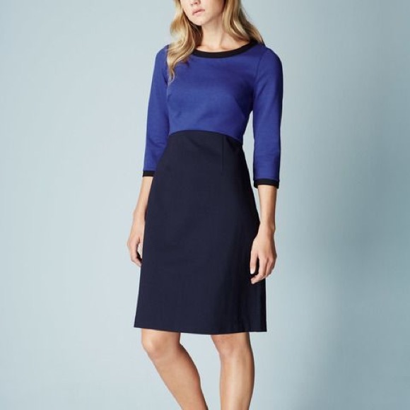 Boden Dresses & Skirts - Boden Louise Ponte Color Block Dress